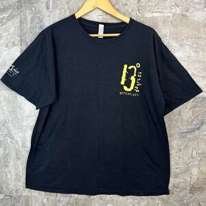 Black and yellow 13 degrees heatwave Rabbit ‎ t-shirt Men's XL  #heatwave